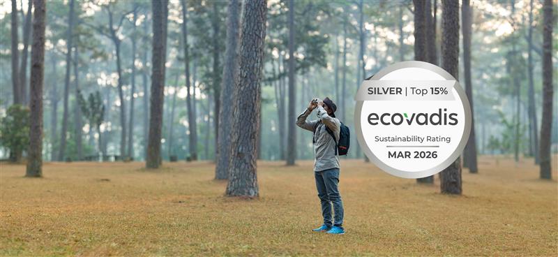 Médailles Silver Ecovadis : dans le Top 4% des entreprises évaluées dans le secteur IT